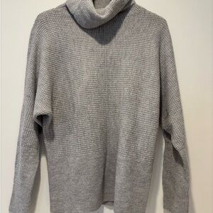 Express Heather Gray Knit Sweater